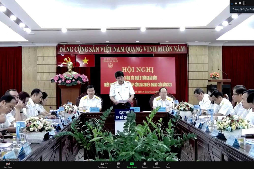 Cục thuế TP Hồ Chí Minh báo cáo chuyên đề
