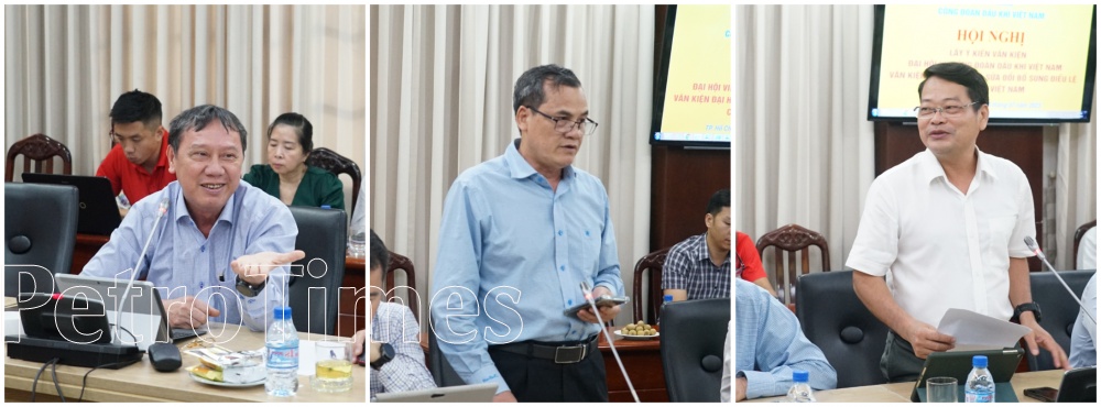 Lấy ý kiến góp ý văn kiện Đại hội VII CĐ DKVN: Thể hiện ý chí, nguyện vọng của người lao động dầu khí