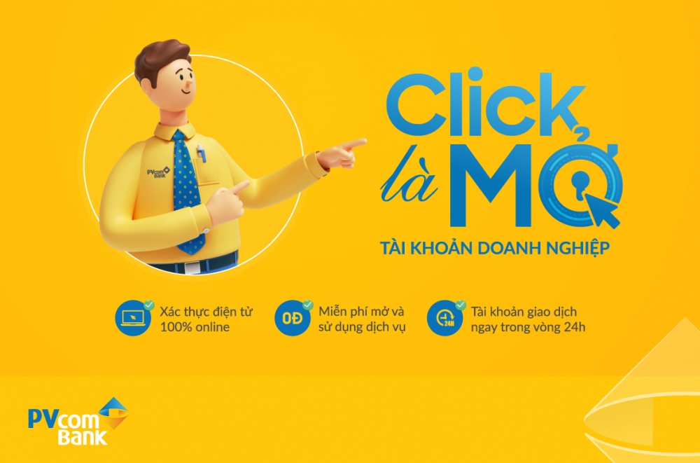 PVcomBank tặng ngay 500.000 đồng cho 100 doanh nghiệp đầu tiên mở tài khoản thanh toán trên oneSME