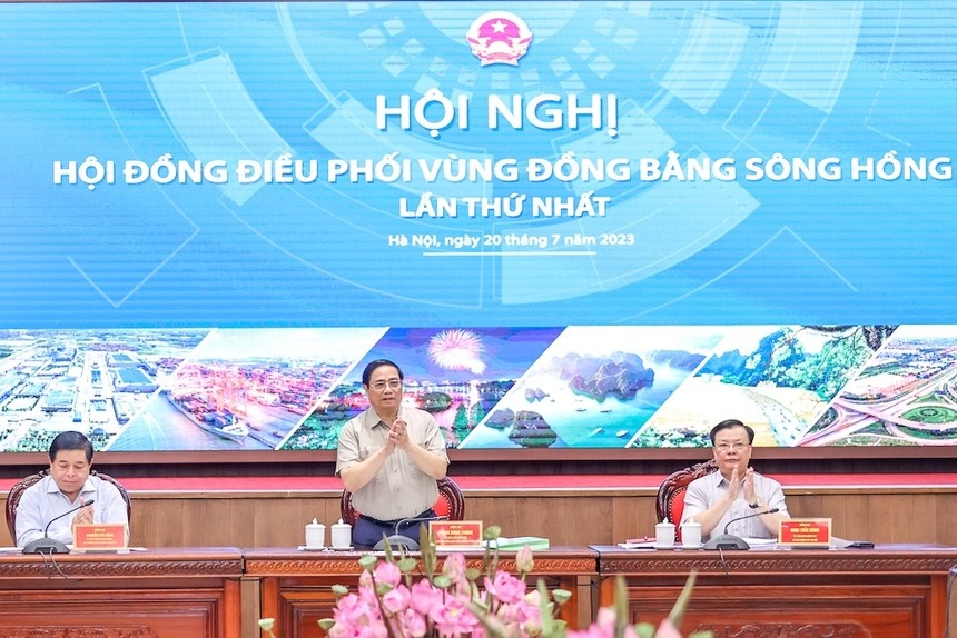 Thủ tướng chủ trì Hội nghị lần thứ nhất Hội đồng điều phối Vùng đồng bằng sông Hồng