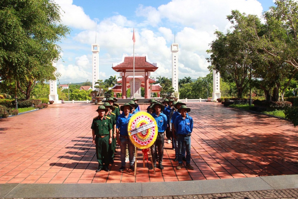 Hội CCB và Đoàn Thanh niên DQS tổ chức Chương trình về nguồn nhân kỉ niệm 76 năm Ngày Thương binh - Liệt sĩ 27/7