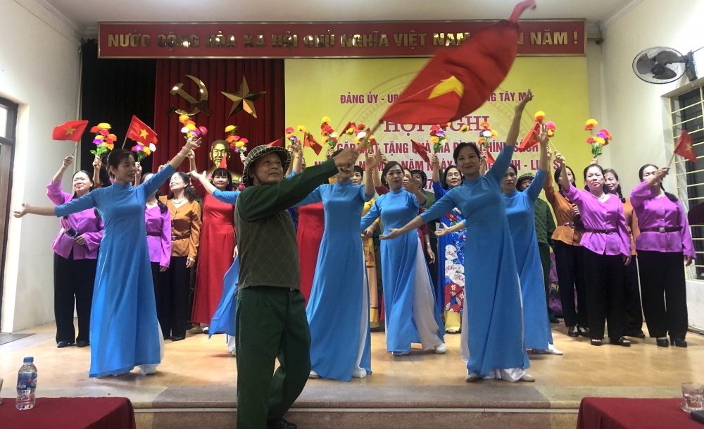 Phường Tây Mỗ tổ chức chuỗi các hoạt động tri ân kỉ niệm 76 năm ngày thương binh liệt sĩ