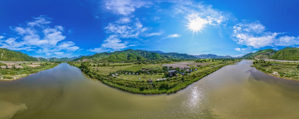 Tận hưởng không gian xanh ở Làng Mê (Đà Nẵng)