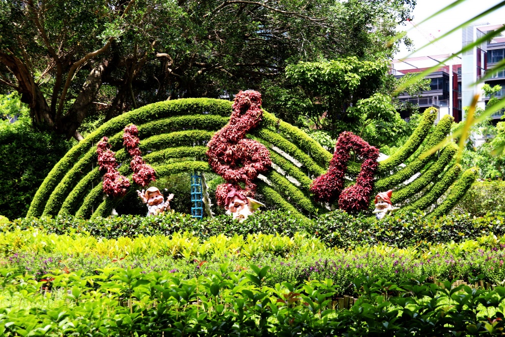 Vườn hoa gửi gắm tình yêu