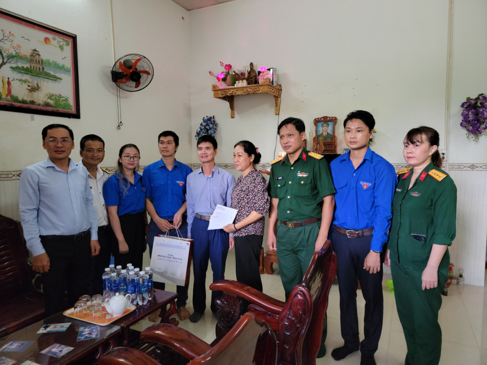 Đoàn Thanh niên PPS phối hợp với Đoàn Thanh niên  Bộ Chỉ huy Quân sự tỉnh Bà Rịa - Vũng Tàu tổ chức chương trình tri ân Ngày Thương binh - Liệt sỹ