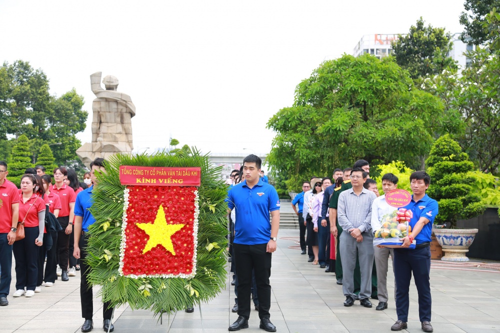 PVTrans tổ chức nhiều hoạt động ý nghĩa nhân kỷ niệm 76 năm Ngày Thương binh – Liệt sĩ