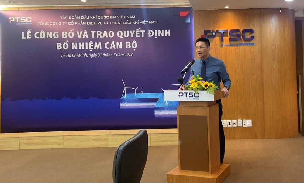 PTSC trao quyết định bổ nhiệm cán bộ