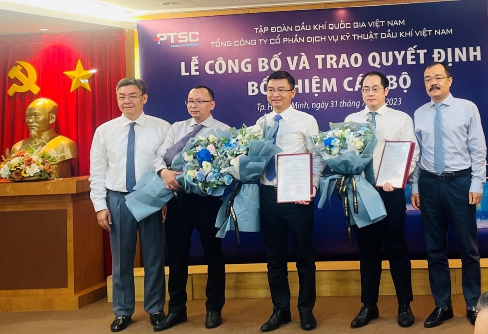 PTSC trao quyết định bổ nhiệm cán bộ