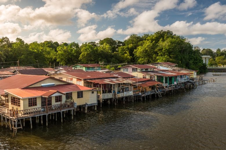 Ghé thăm Kampong Ayer   Khu làng nổi lớn nhất thế giới