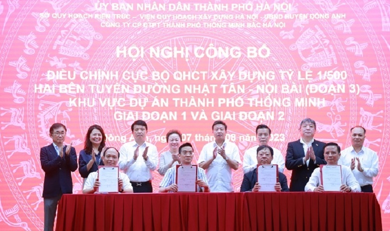 Hà Nội: Công bố điều chỉnh cục bộ quy hoạch chi tiết dự án Thành phố thông minh