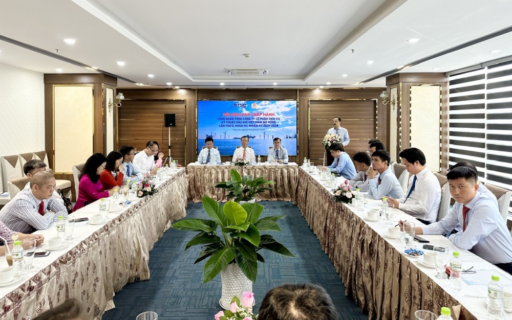 Công đoàn PTSC tổ chức hội nghị Ban chấp hành mở rộng lần thứ II, khóa VIII, nhiệm kỳ 2023-2028