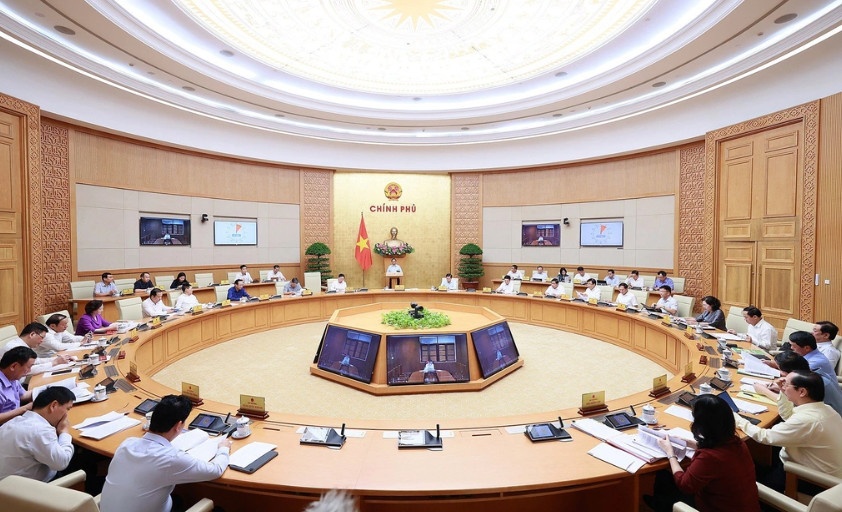 Toàn cảnh phiên họp Chính phủ thường kỳ tháng 7 (Ảnh: Đoàn Bắc). Toàn cảnh phiên họp Chính phủ thường kỳ tháng 7 (Ảnh: Đoàn Bắc).