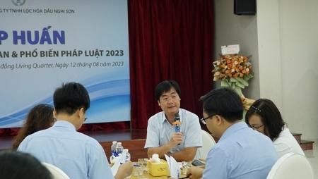 Công đoàn NSRP tổ chức tập huấn nghiệp vụ công đoàn và phổ biến pháp luật 2023