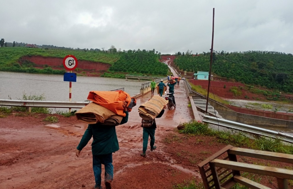 Đắk Nông: Thực hiện các biện pháp đảm bảo an toàn trước nguy cơ vỡ đập hồ chứa nước Đắk N’ting