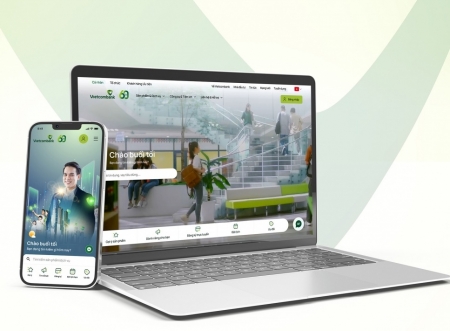 Vietcombank chính thức ra mắt website mới