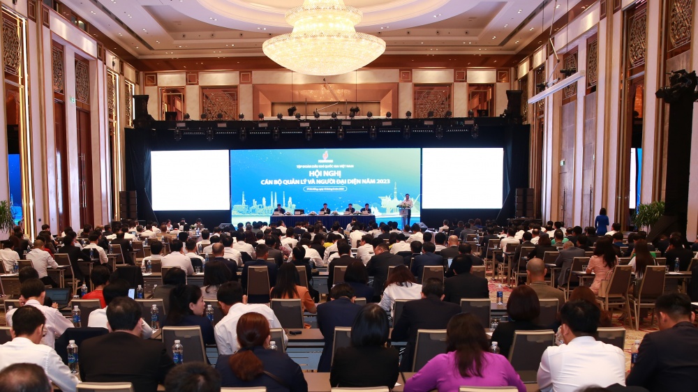 Hơn 300 đại biểu tham dự Hội nghị Cán bộ quản lý và Người đại diện của Petrovietnam năm 2023