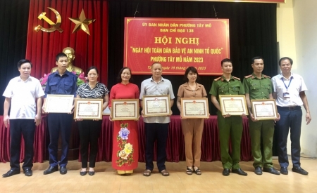 Phường Tây Mỗ (Hà Nội): Tổ chức Ngày hội Toàn dân bảo vệ an ninh Tổ quốc năm 2023