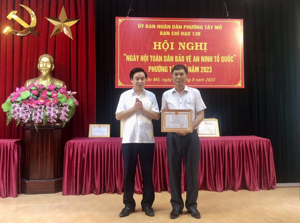 Phường Tây Mỗ (Hà Nội): Tổ chức Ngày hội Toàn dân bảo vệ an ninh Tổ quốc năm 2023