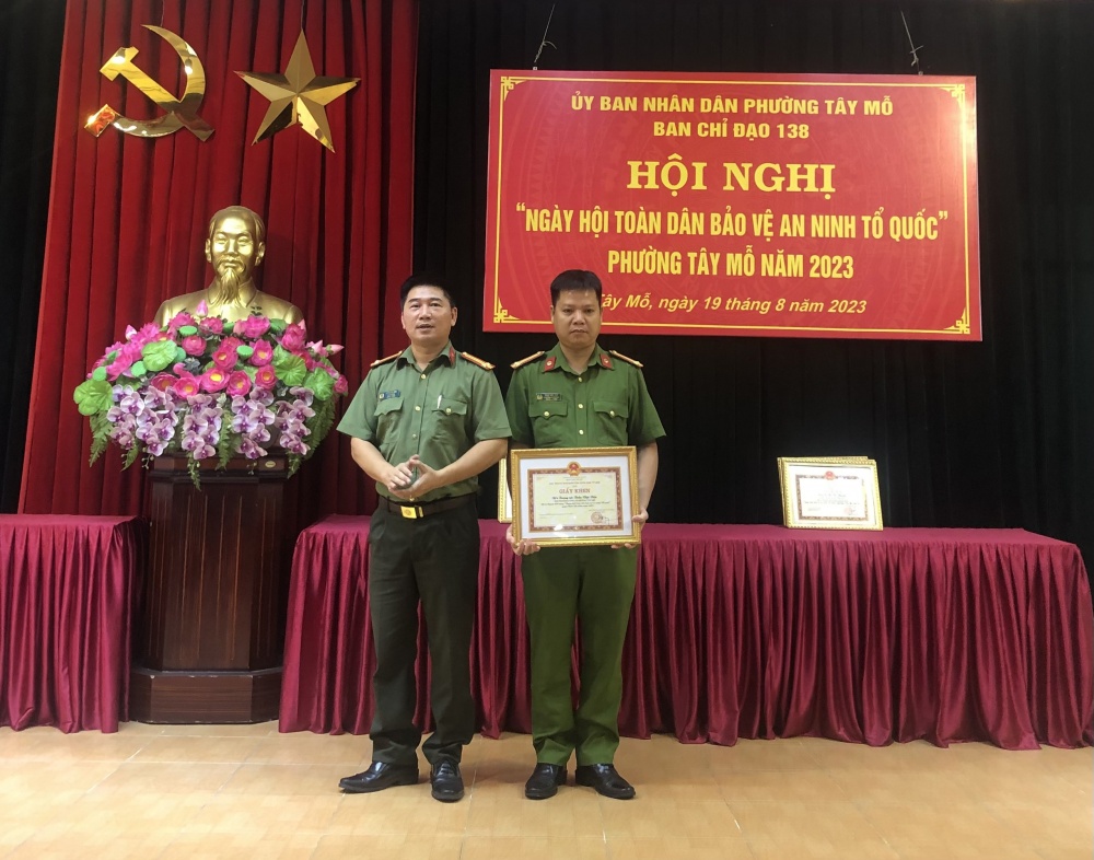 Phường Tây Mỗ (Hà Nội): Tổ chức Ngày hội Toàn dân bảo vệ an ninh Tổ quốc năm 2023