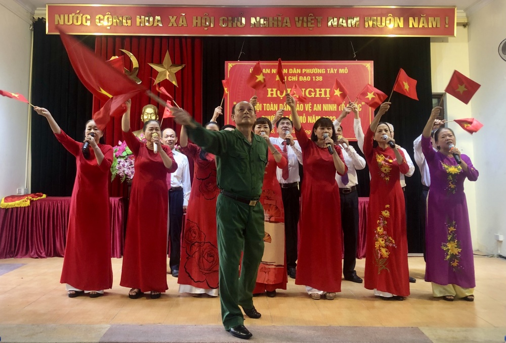 Phường Tây Mỗ (Hà Nội): Tổ chức Ngày hội Toàn dân bảo vệ an ninh Tổ quốc năm 2023