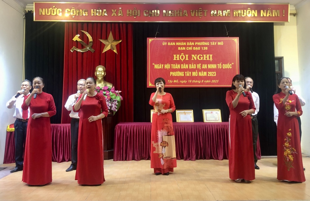 Phường Tây Mỗ (Hà Nội): Tổ chức Ngày hội Toàn dân bảo vệ an ninh Tổ quốc năm 2023