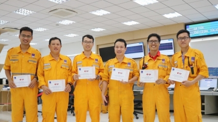CBCNV Công ty Chế biến Khí Vũng Tàu tích cực tham gia chương trình huấn luyện nhận thức an toàn