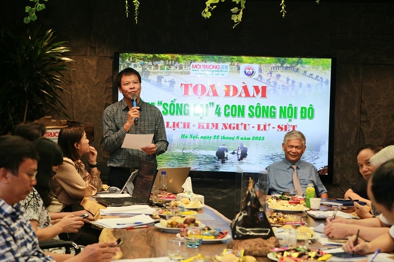 Tìm giải pháp làm “sống lại” 4 con sông nội đô Hà Nội