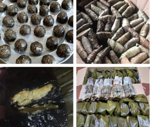 Bánh gai, bánh rợm - đặc sản Cao Bằng trong ngày rằm tháng Bảy