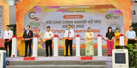 Hội chợ Công nghiệp hỗ trợ thành phố Hà Nội năm 2023: Góp phần khơi thông dòng chảy hàng hóa trong nước
