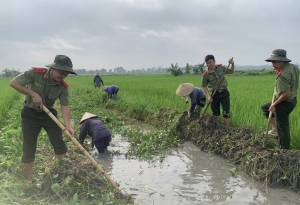 Đại học Kỹ thuật - Hậu cần CAND: Thắm thiết tình quân - dân
