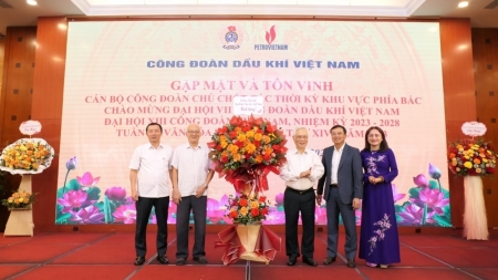 CĐ DKVN gặp mặt, tri ân các nguyên cán bộ Công đoàn khu vực phía Bắc