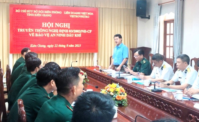 Vietsovpetro tuyên truyền bảo vệ an ninh, an toàn Dầu khí năm 2023