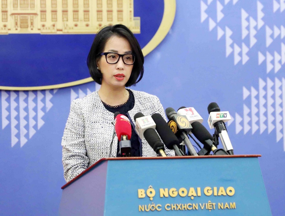 Việt Nam kiên quyết phản đối mọi yêu sách của Trung Quốc ở Biển Đông dựa trên đường đứt đoạn