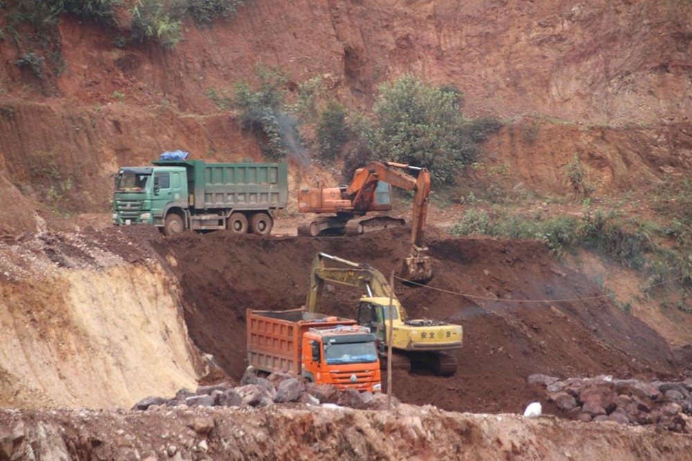 Khai thác quặng tại Cao Bằng