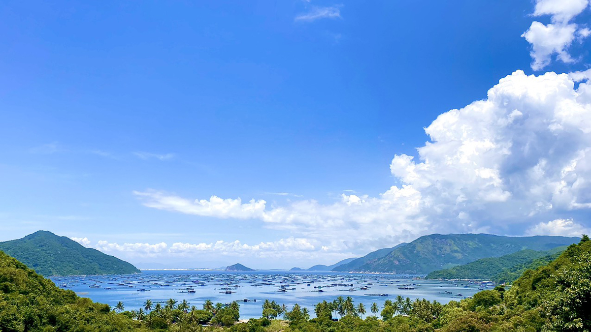 Ngày mới trên vịnh Vũng Rô
