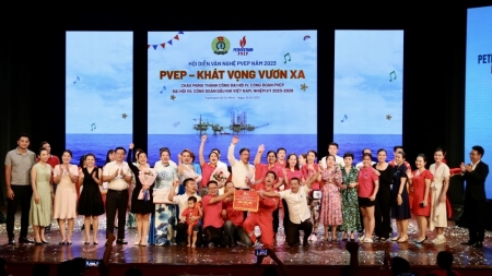 Sôi nổi hội diễn văn nghệ "PVEP - Khát vọng vươn xa" khu vực phía Nam