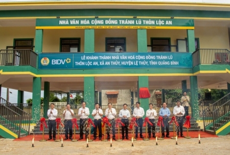 Khánh thành 04 nhà văn hóa cộng đồng tránh lũ tại Quảng Bình và Thừa Thiên Huế