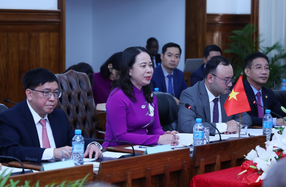 Phó Chủ tịch nước Võ Thị Ánh Xuân khẳng định Việt Nam luôn coi trọng quan hệ hợp tác hữu nghị truyền thống với Mozambique.