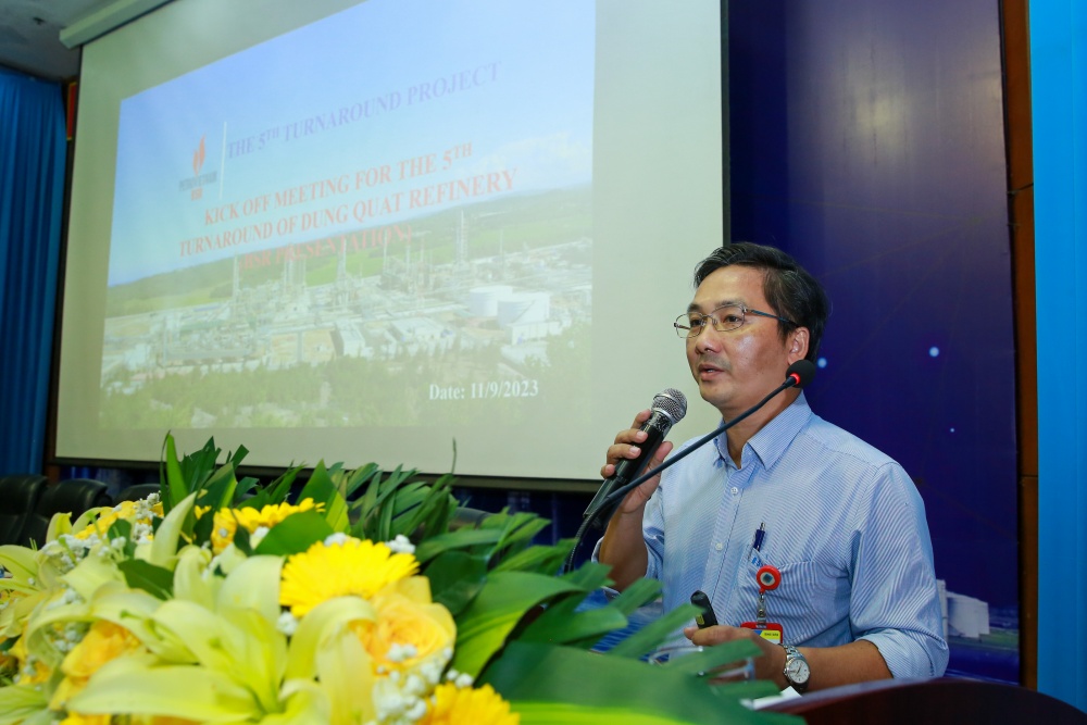 BSR tổ chức Lễ khởi động bảo dưỡng tổng thể lần 5 NMLD Dung Quất
