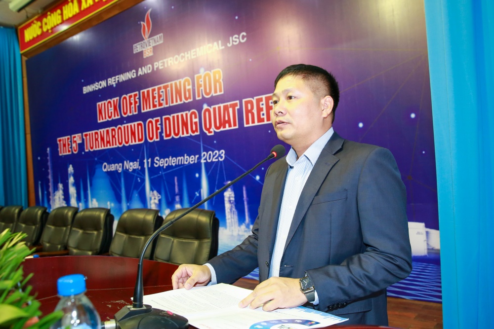 BSR tổ chức Lễ khởi động bảo dưỡng tổng thể lần 5 NMLD Dung Quất