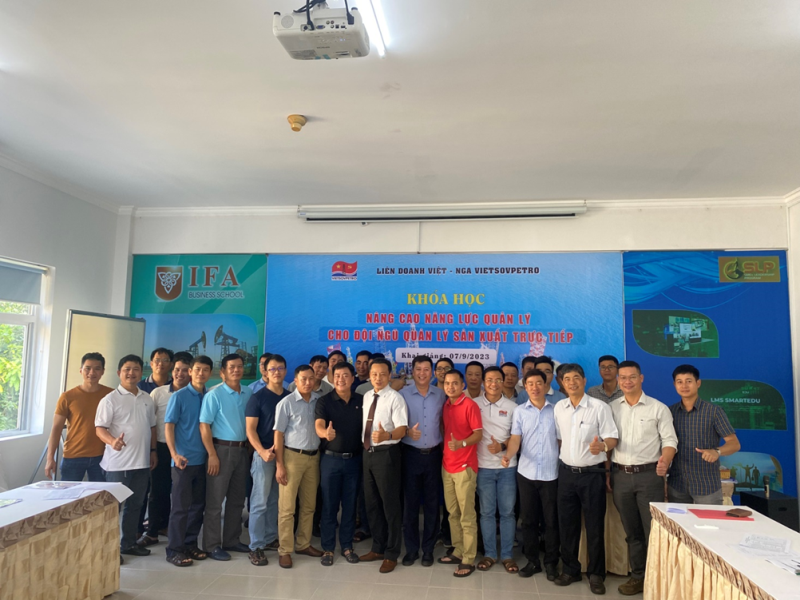 Vietsovpetro nâng cao năng lực quản lý cho đội ngũ quản lý sản xuất trực tiếp