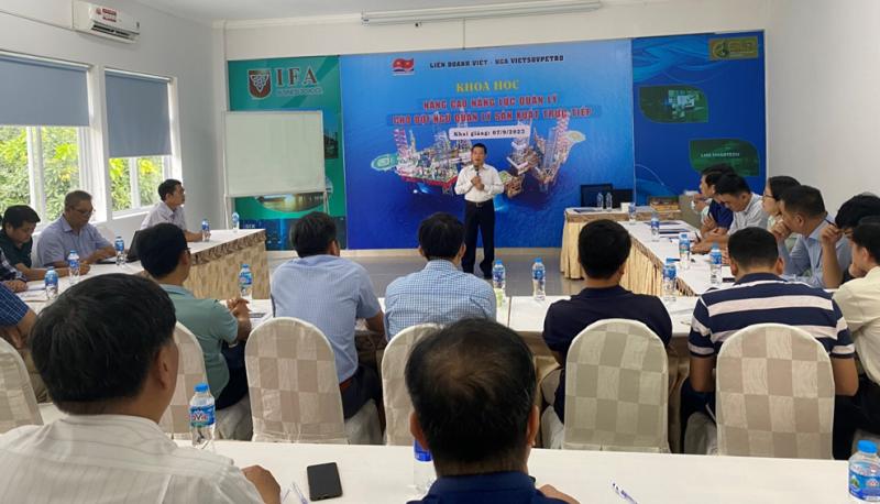 Vietsovpetro nâng cao năng lực quản lý cho đội ngũ quản lý sản xuất trực tiếp