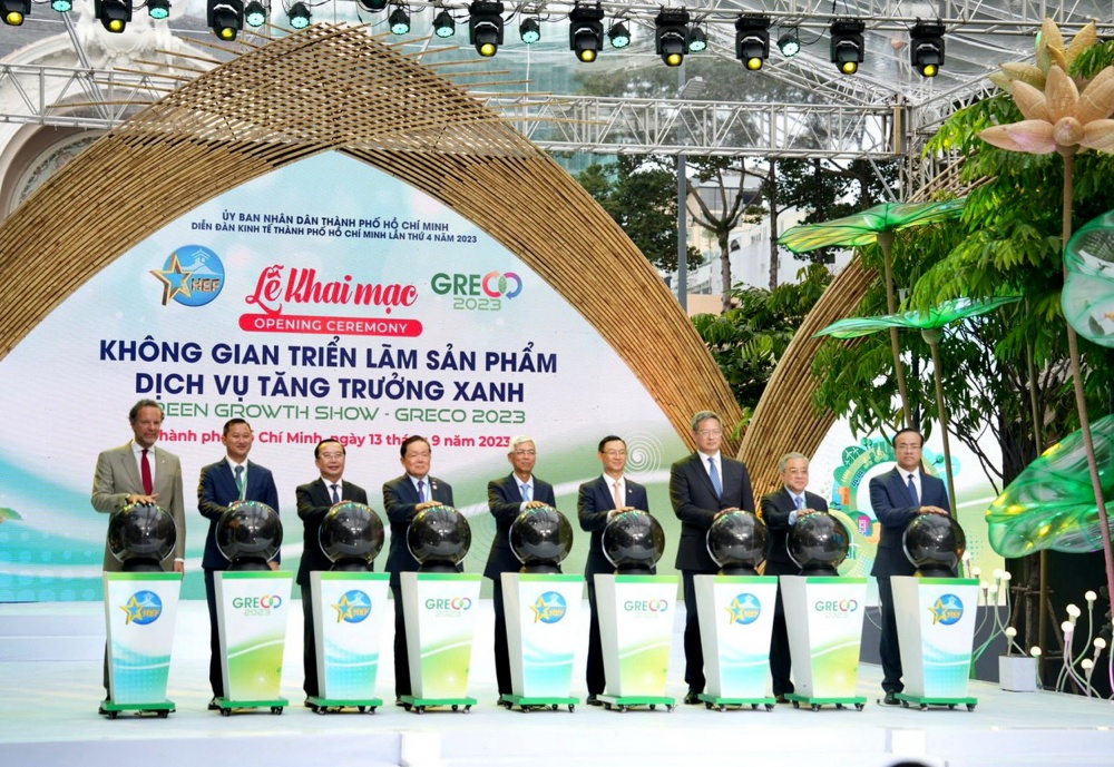 Nghi thức khai mạc không gian triển lãm GRECO 2023 tại TP HCM ngày 13/9/2023