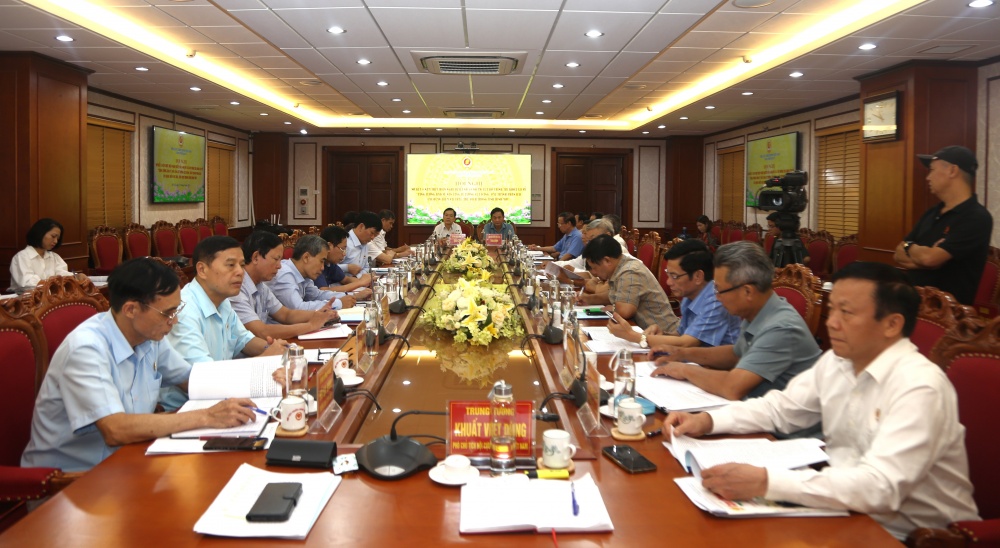 Hội Cựu chiến binh Việt Nam sơ kết 5 năm thực hiện Nghị quyết 35 của Bộ Chính trị về tăng cường bảo vệ nền tảng tư tưởng của Đảng
