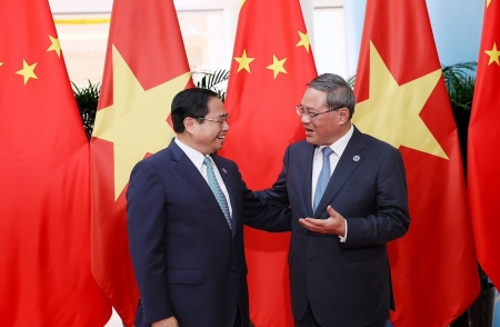 Thủ tướng Phạm Minh Chính hội đàm với Thủ tướng Quốc vụ viện Trung Quốc Lý Cường