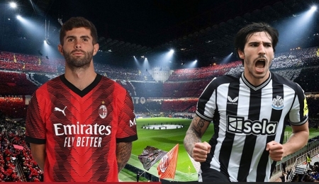 Link xem trực tiếp UEFA Champions League, AC Milan vs Newcastle, 23h00 ngày 19/9
