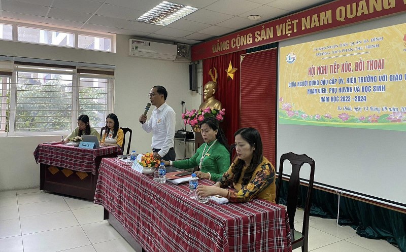Hà Nội: Quận Ba Đình nâng cao chất lượng đối thoại tại các cơ sở giáo dục
