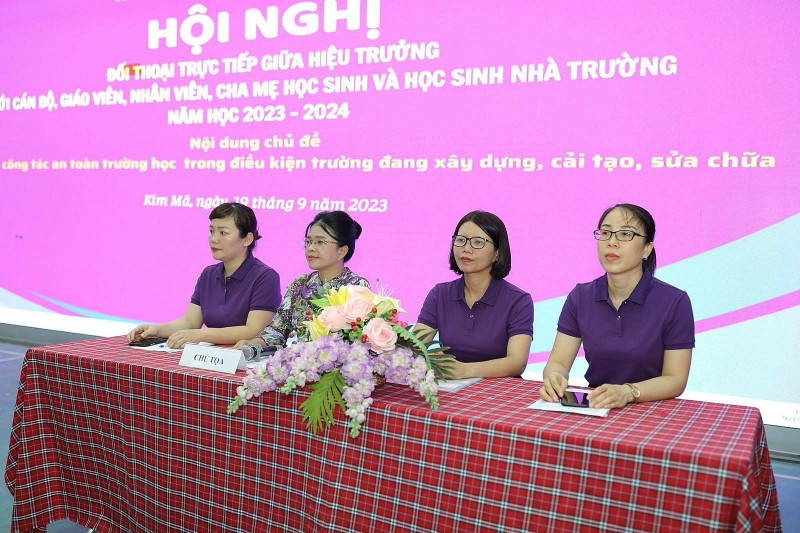 Hà Nội: Quận Ba Đình nâng cao chất lượng đối thoại tại các cơ sở giáo dục Hà Nội: Quận Ba Đình nâng cao chất lượng đối thoại tại các cơ sở giáo dục
