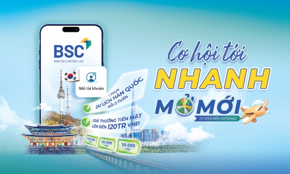 BSC dành 01 tỷ đồng tặng nhà đầu tư chứng khoán
