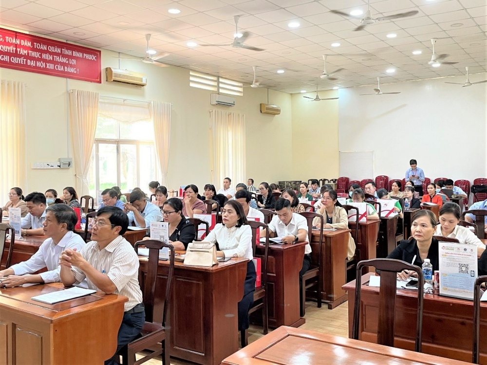 Phần mềm xây dựng thực đơn dinh dưỡng cho bà mẹ và trẻ em đến với tỉnh Bình Phước